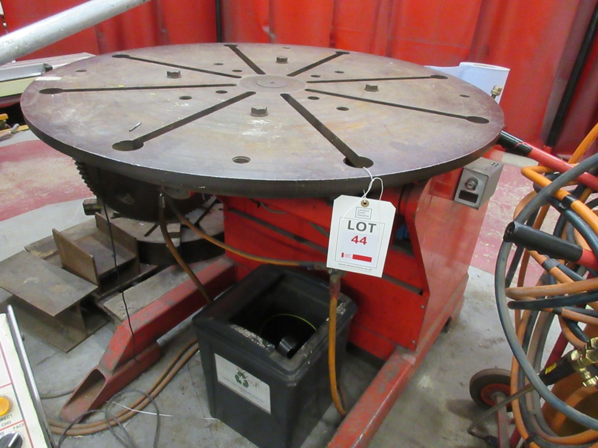 Key Plant VP15 1.5 tonne welding positioner, plate diameter 1150mm - Image 2 of 5