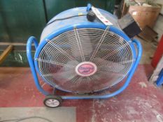 Clarke Air mobile floor drum fan