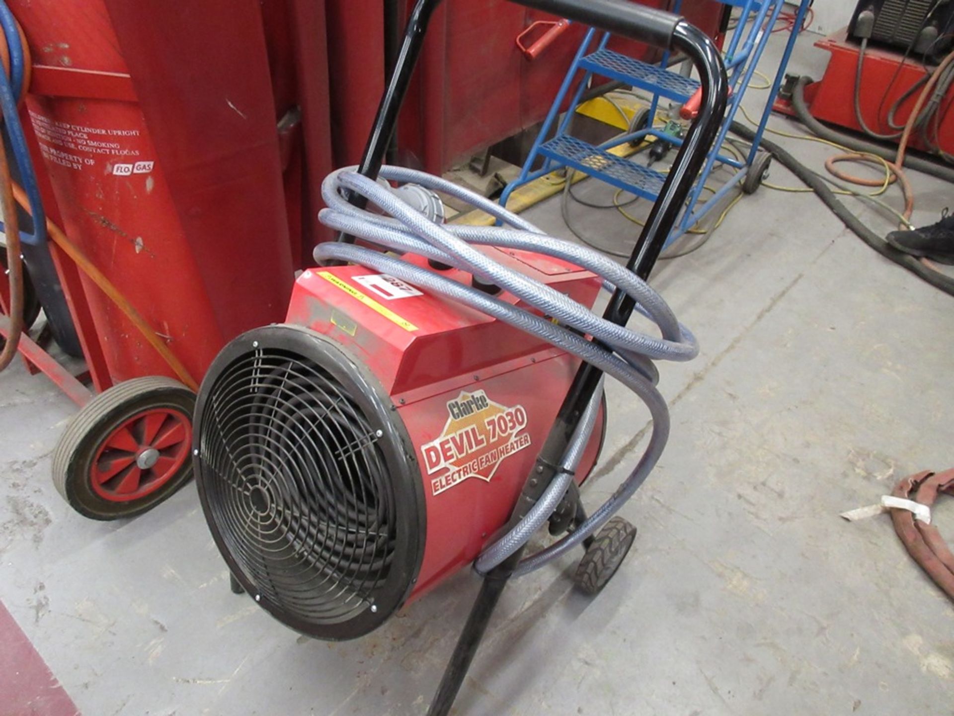 Clarke Devil 7030 mobile electric fan heater