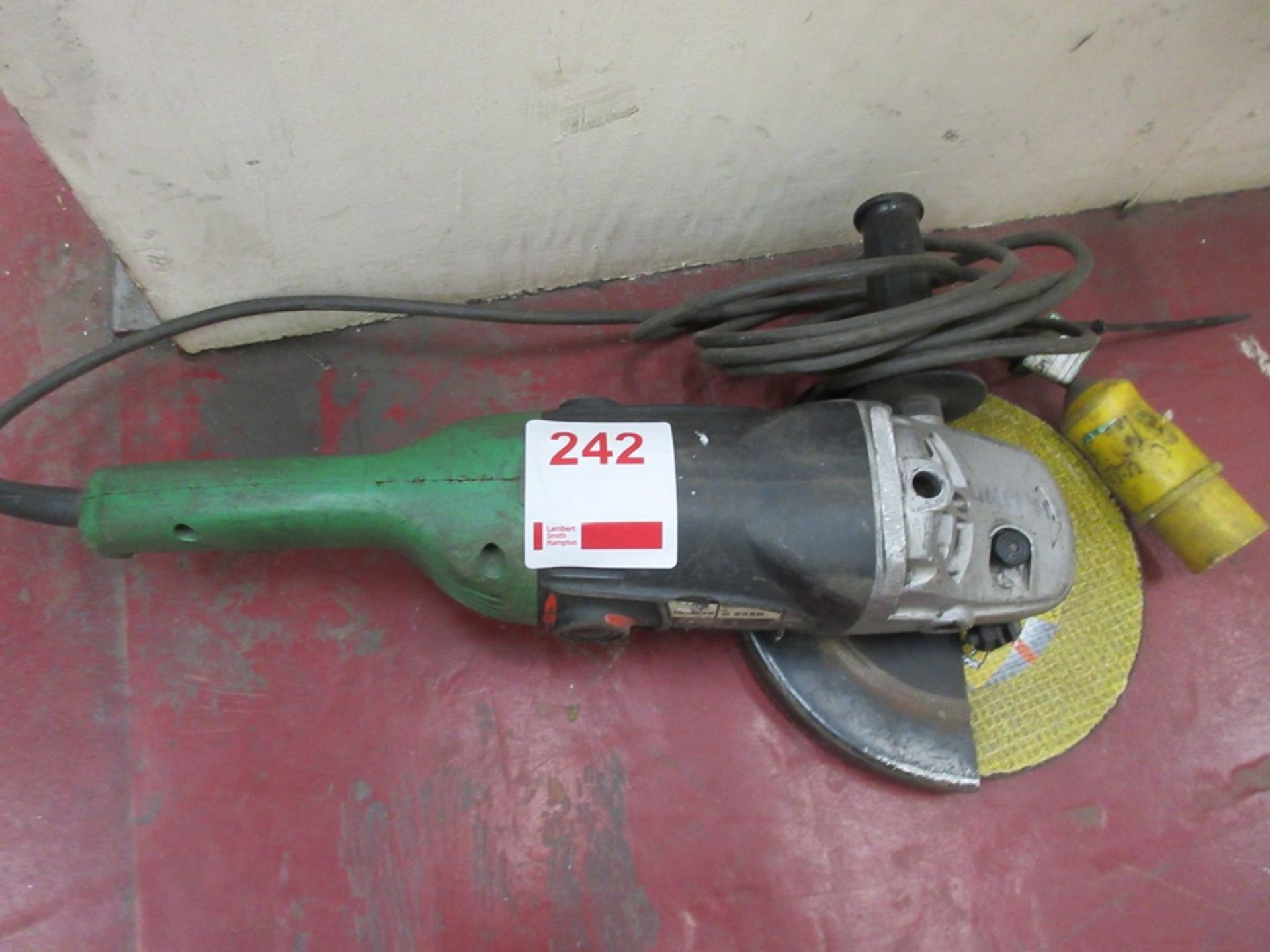 Hitachi G 23SR 9" angle grinder, 110v