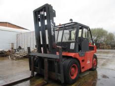 Linde Hercules 26 63826 oversize forklift truck, model Hero 26 B9 empty weight 17000kg NB: This item