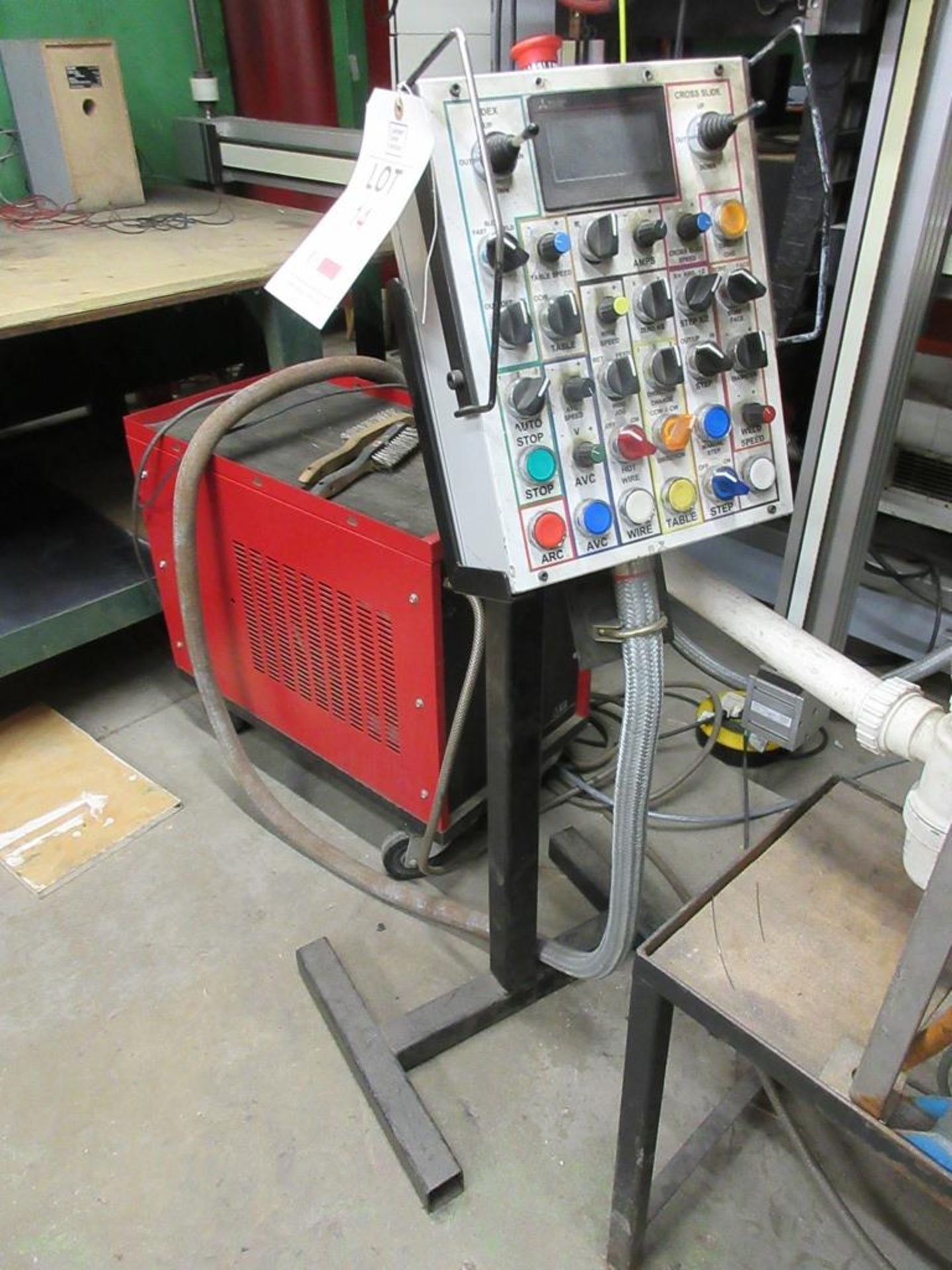Arc Energy Resources clad welding system to include: - Mitsubishi Electric GOT 2000 control - - Image 7 of 9