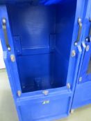 6 x Bryant plastic roll cages/laundry trolleys, 1700-700-800mm