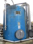 Forbes Glass Fibre Salt saturation tower, serial No V67511/101, (2002).