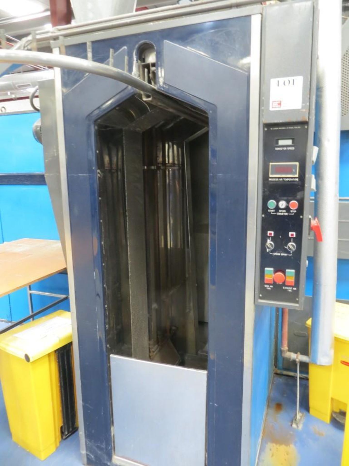 Duker 66/Kent Series 600 dryer/tunnel finisher, serial no 126 (decommissioned) suitable for spares - Image 2 of 8