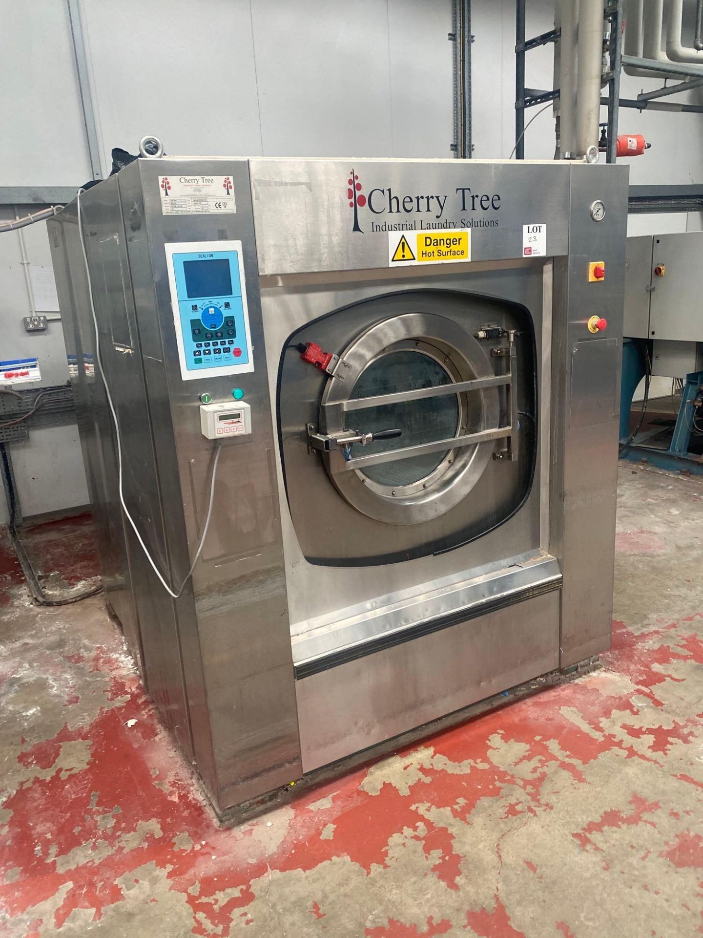 Cherry Tree Sealion 100Kg Washer Extractor, serial No 88/31378,  (2007), No 3