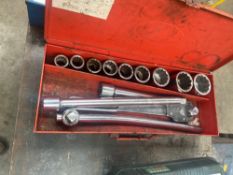 Britool large diameter socket set