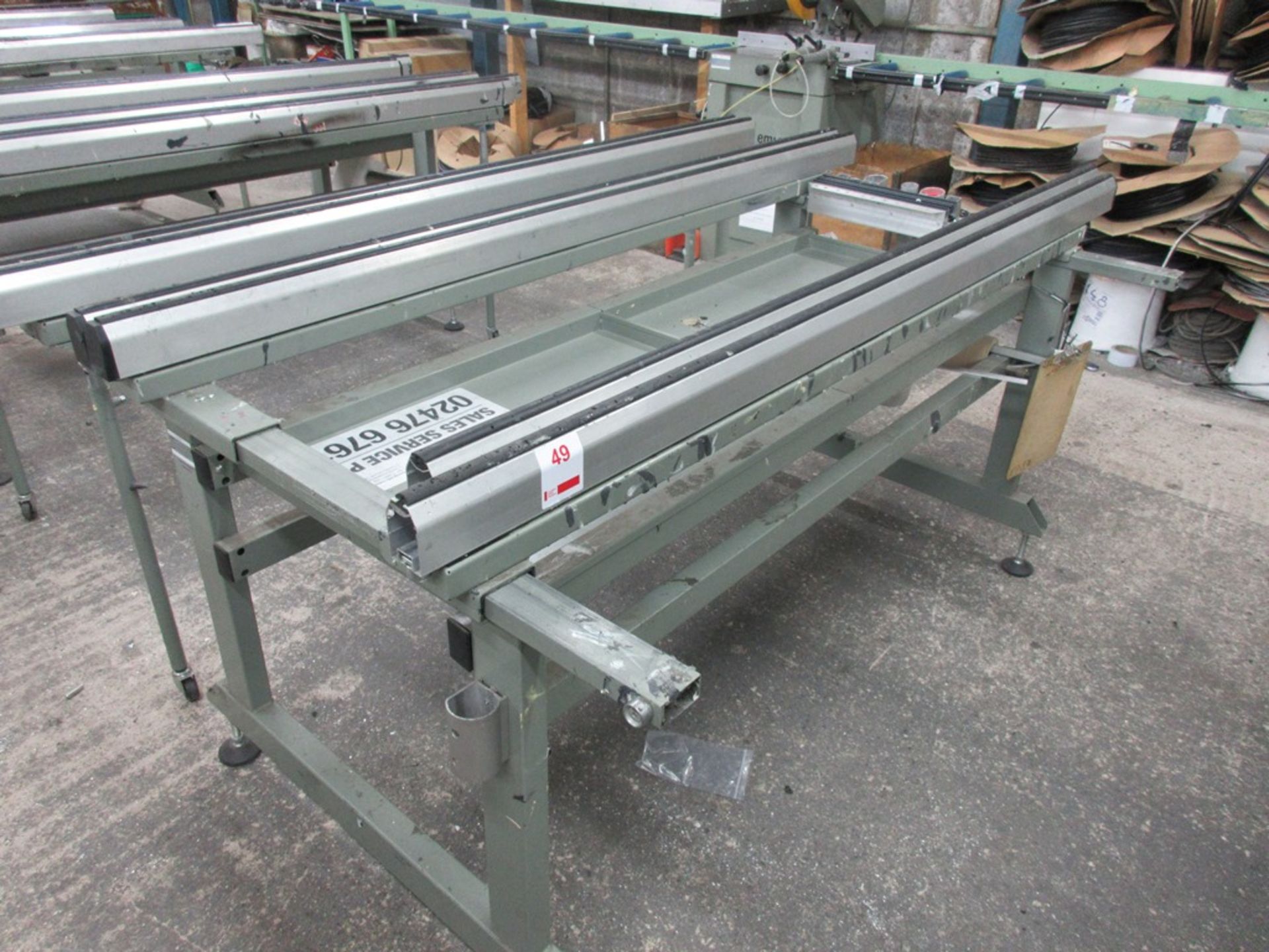 Emmegi ACCA XL metal frame adjustable work bench