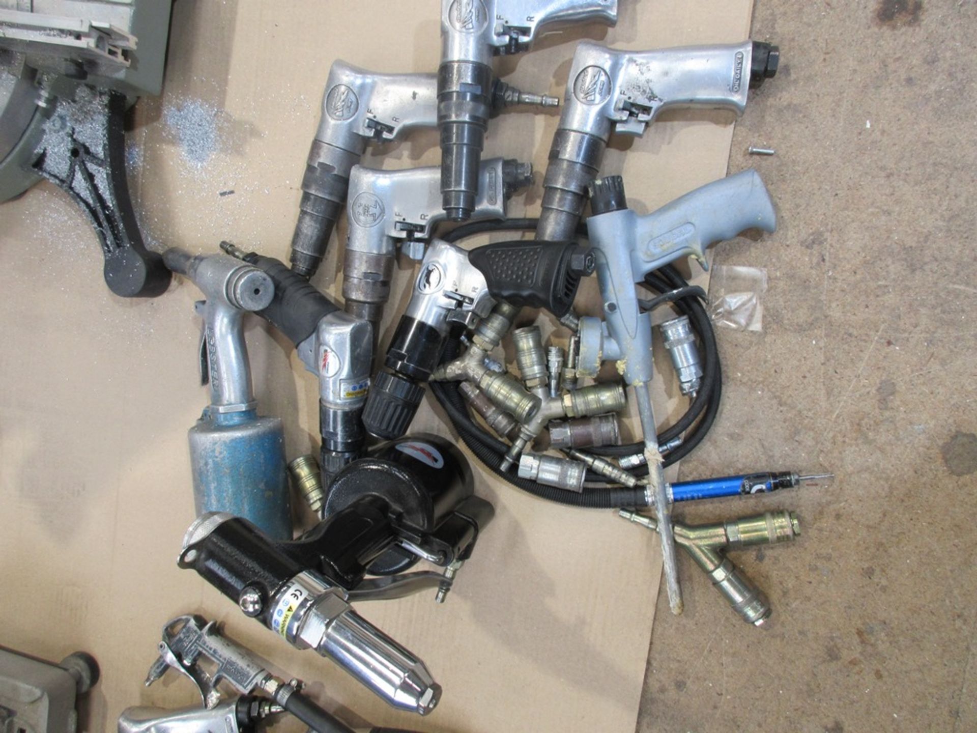 Quantity of assorted pneumatic hand tools - Image 2 of 3