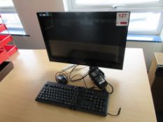 Lenovo Core i3 computer, keyboard, mouse