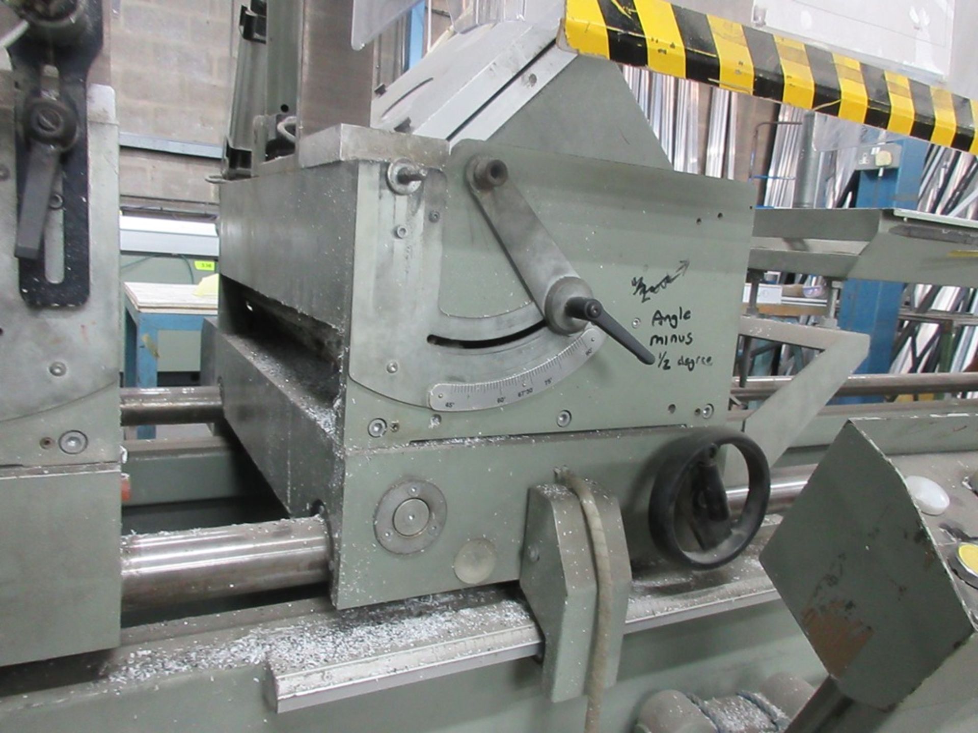 Emmegi 450mm computerised twin head circular cut off saw, model Classic Star 450 TU/4, serial no - Image 3 of 11