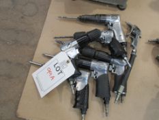 Quantity of assorted pneumatic hand tools