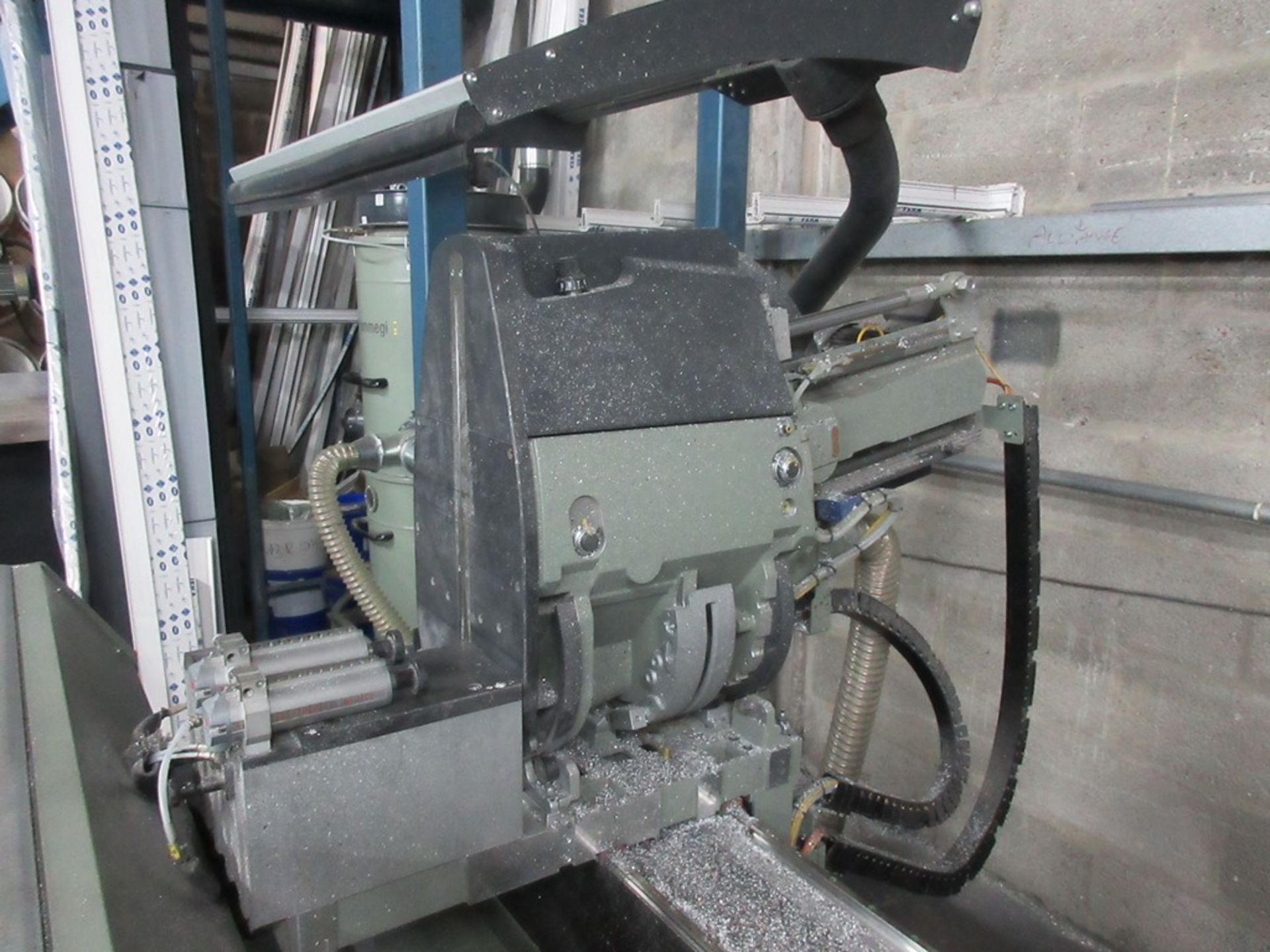 Emmegi twin head CNC circular cut off saw, model Precision CS2 TU/6, serial no C116758 (2015), touch - Image 4 of 11