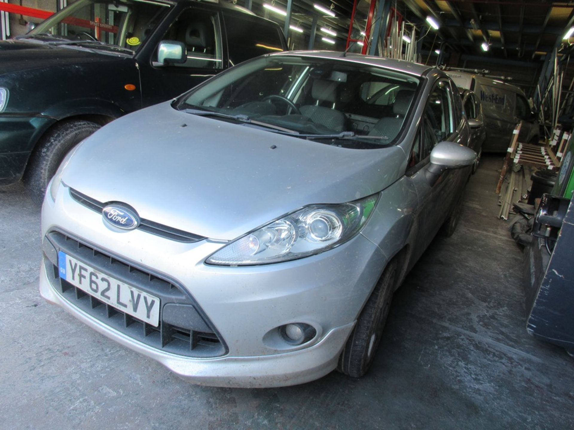 Ford Fiesta 1.6 TDCI Sport car derived van, Registration: YF62 LVY Recorded mileage 86,356 MOT: 30/ - Image 2 of 15