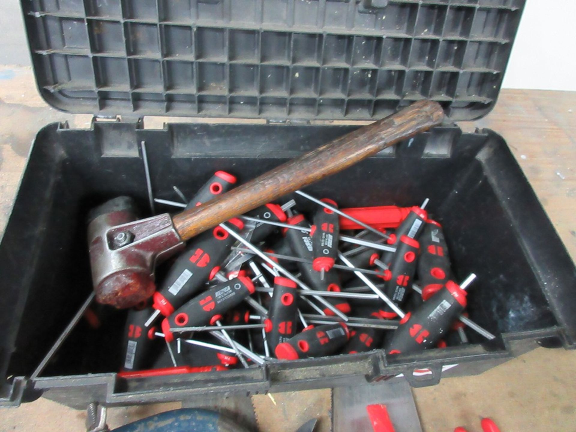 Assorted hand tools including cutters, saws, screw drivers, T keys etc. - Image 3 of 4