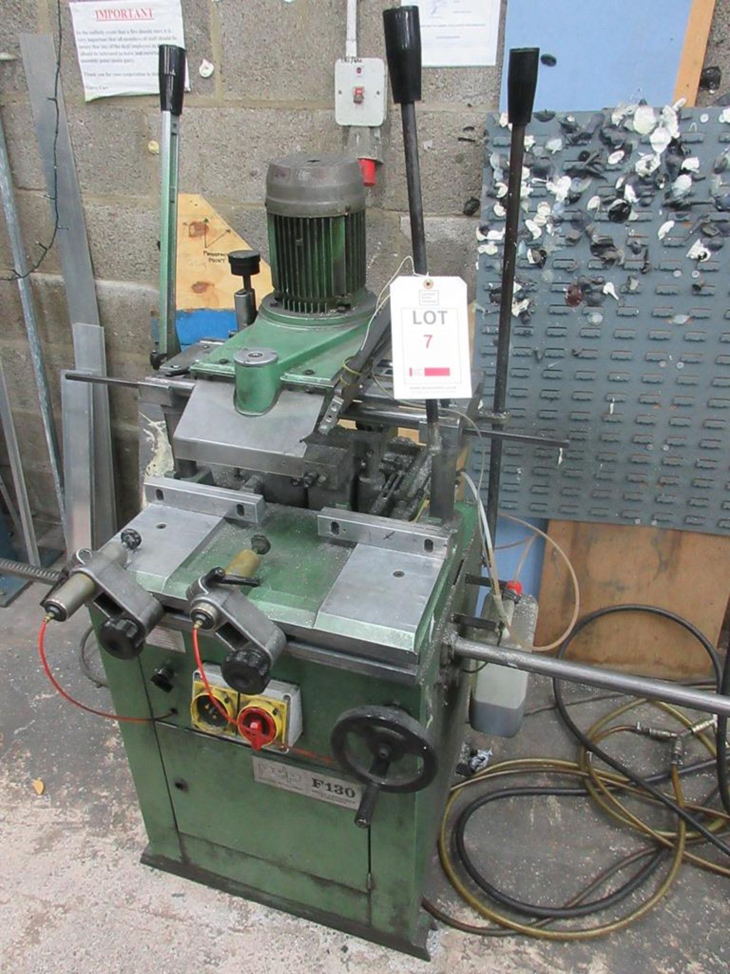 PDP F130 single head copy head router, twin horizontal drill unit - Bild 2 aus 6