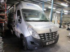 Renault Master LH35 L3H3 2.3Dci high roof LWB panel van, 99bhp Registration: WU11 HNO Recorded