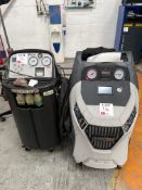 Air conditioning re-gassing units