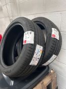 Pair of Hankook tyres