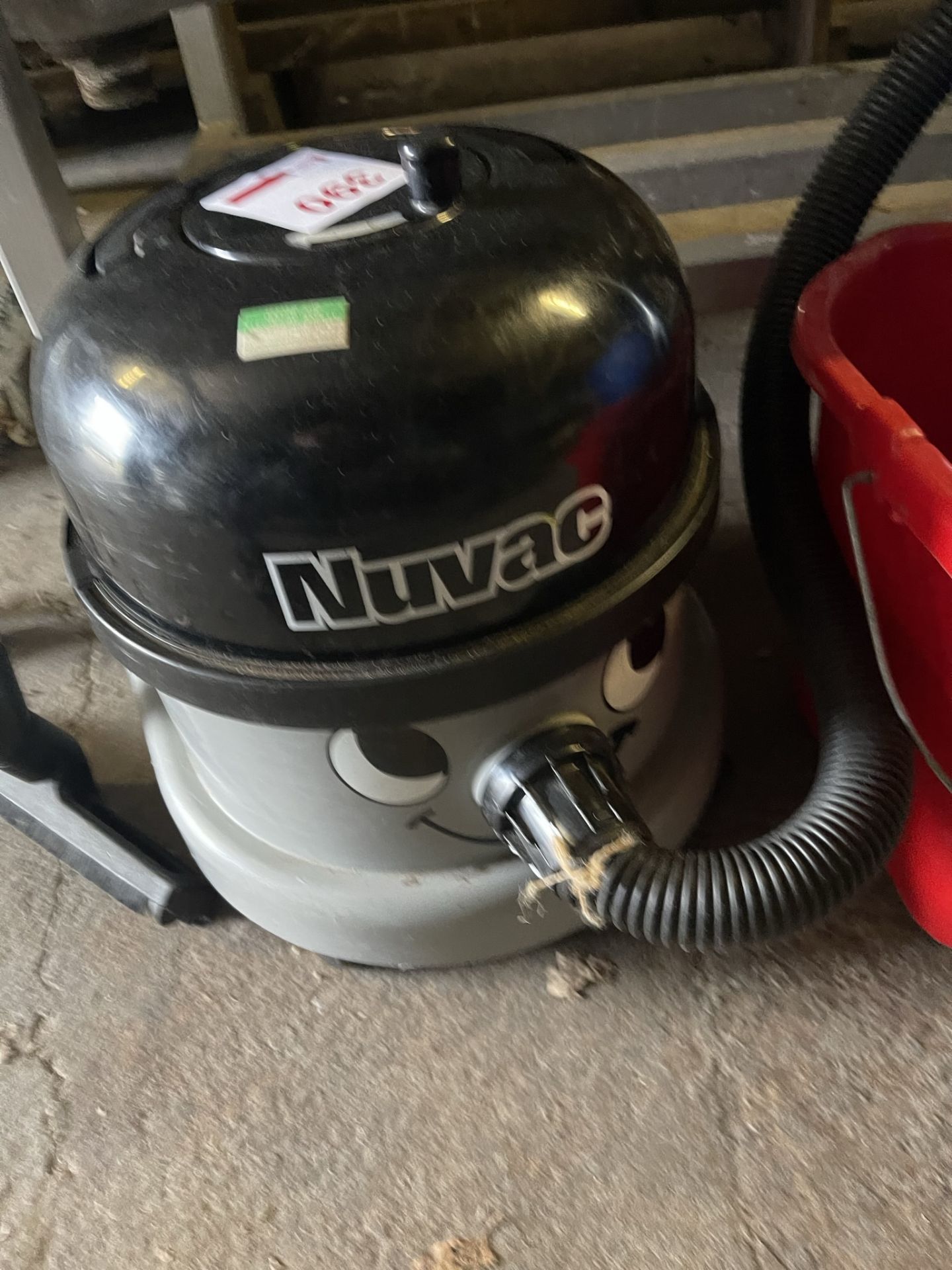 Nuvac hoover and two mop buckets - Image 2 of 4