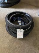 Assorted bike tyres as lotted