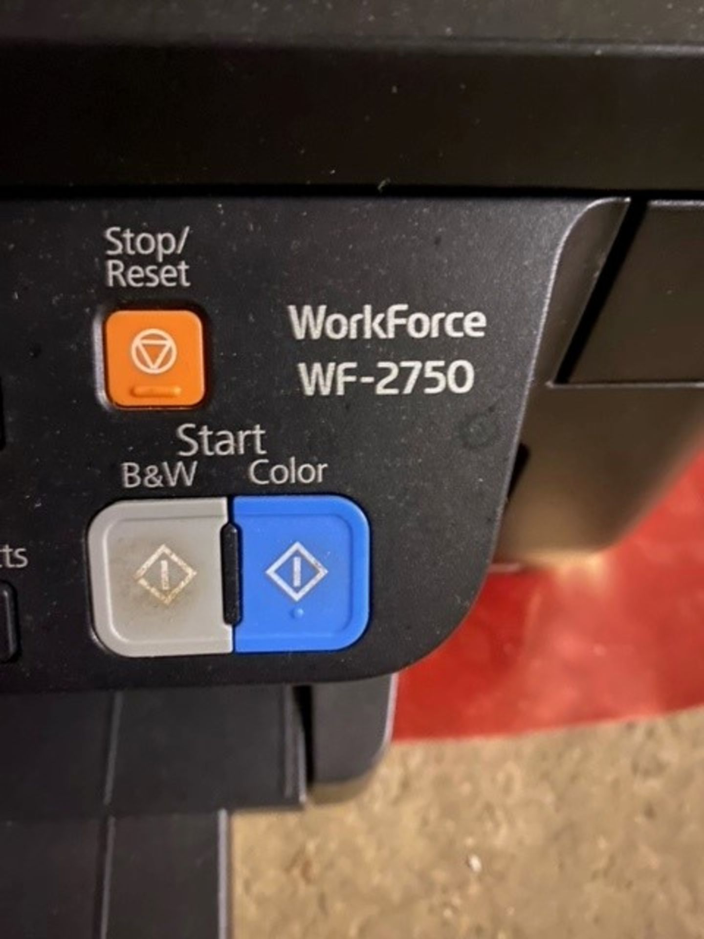 Epson Workforce WF/2750 printer copier - Image 2 of 4