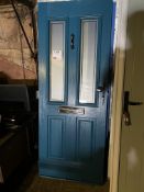 Exterior door (no frame), approx: width 80cm, height 2.5m, depth 5cm