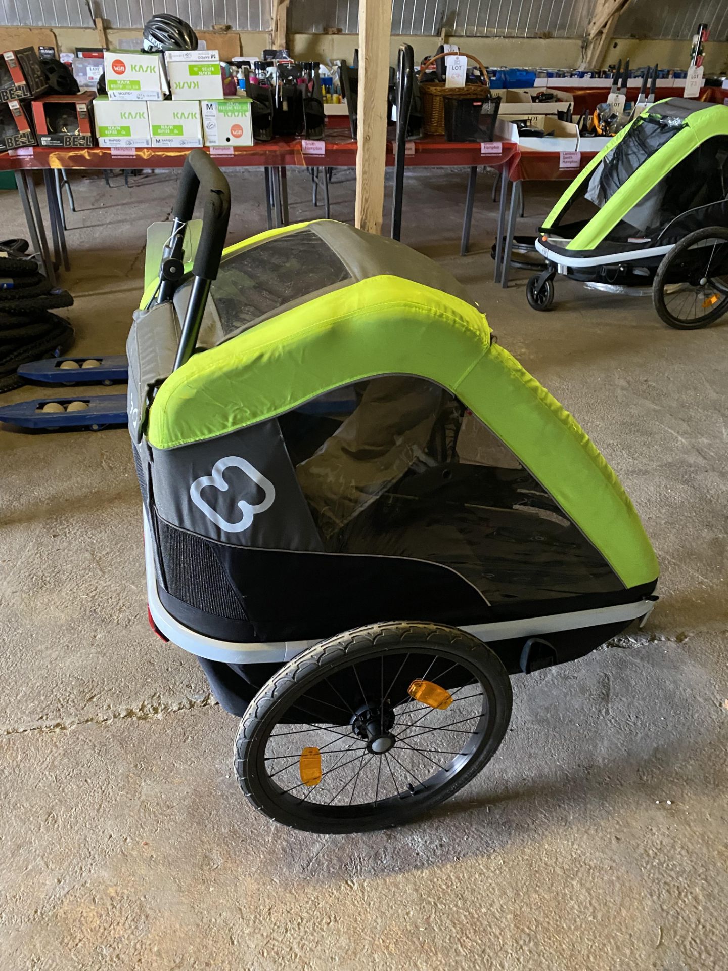 Hamax single child tow-a-long bike buggy - Bild 4 aus 6
