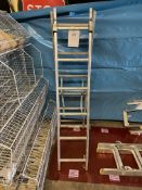 Aluminium step/extendable ladder