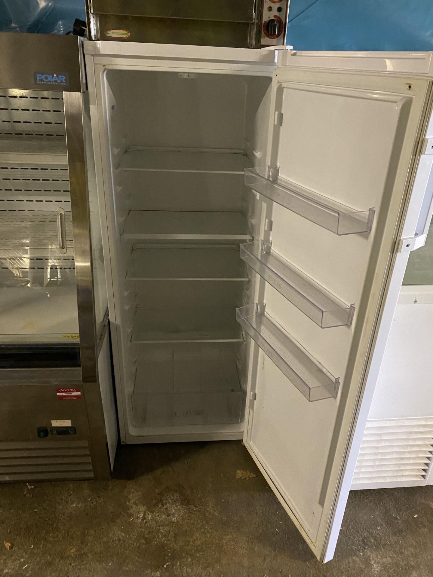 Beko upright domestic fridge, approx 145cm tall (working condition unknown) - Image 2 of 3
