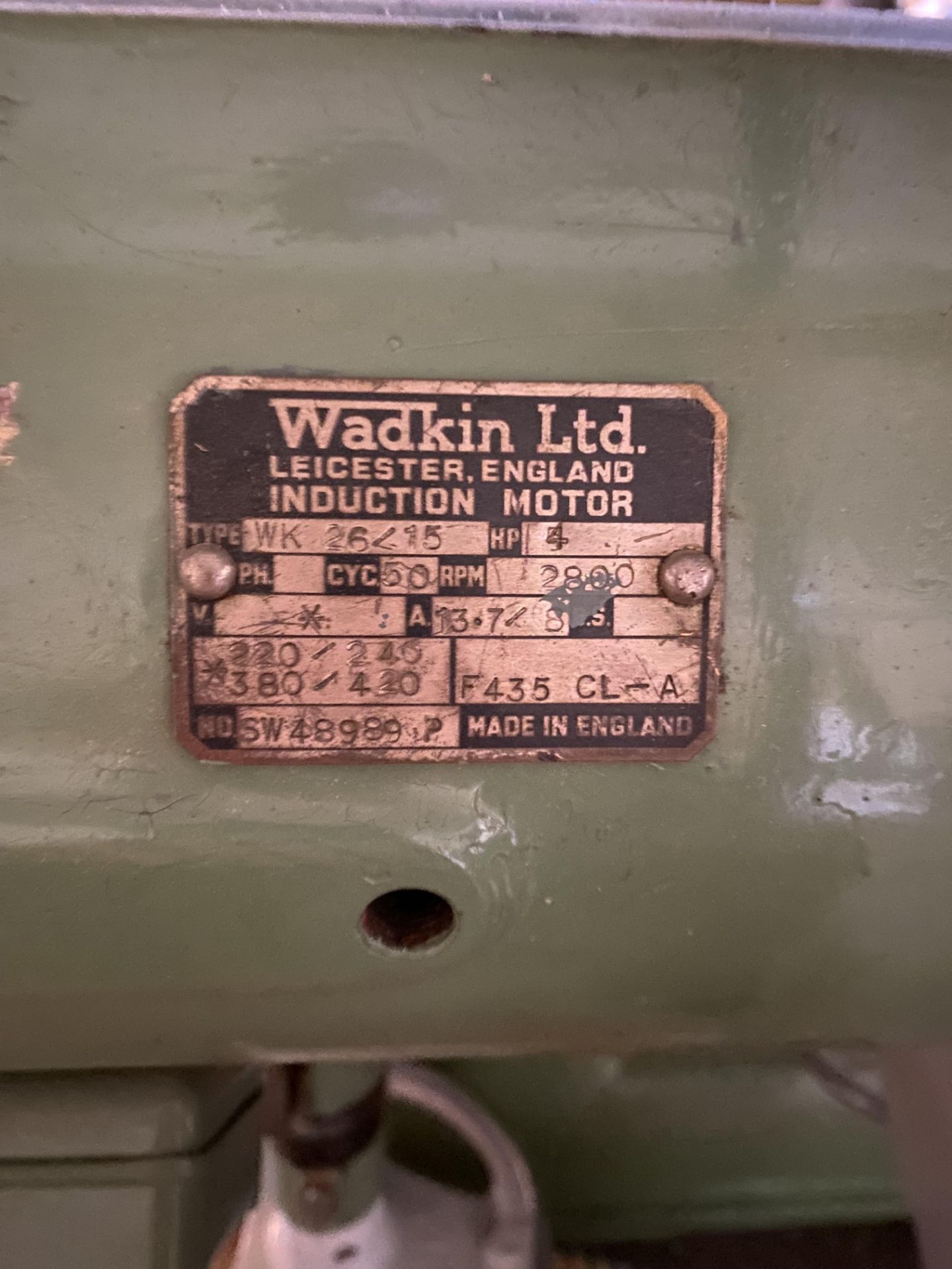 Wadkin 5 head single ended tenoner, serial no. EKA1722, serial no. 5365 - Image 8 of 9