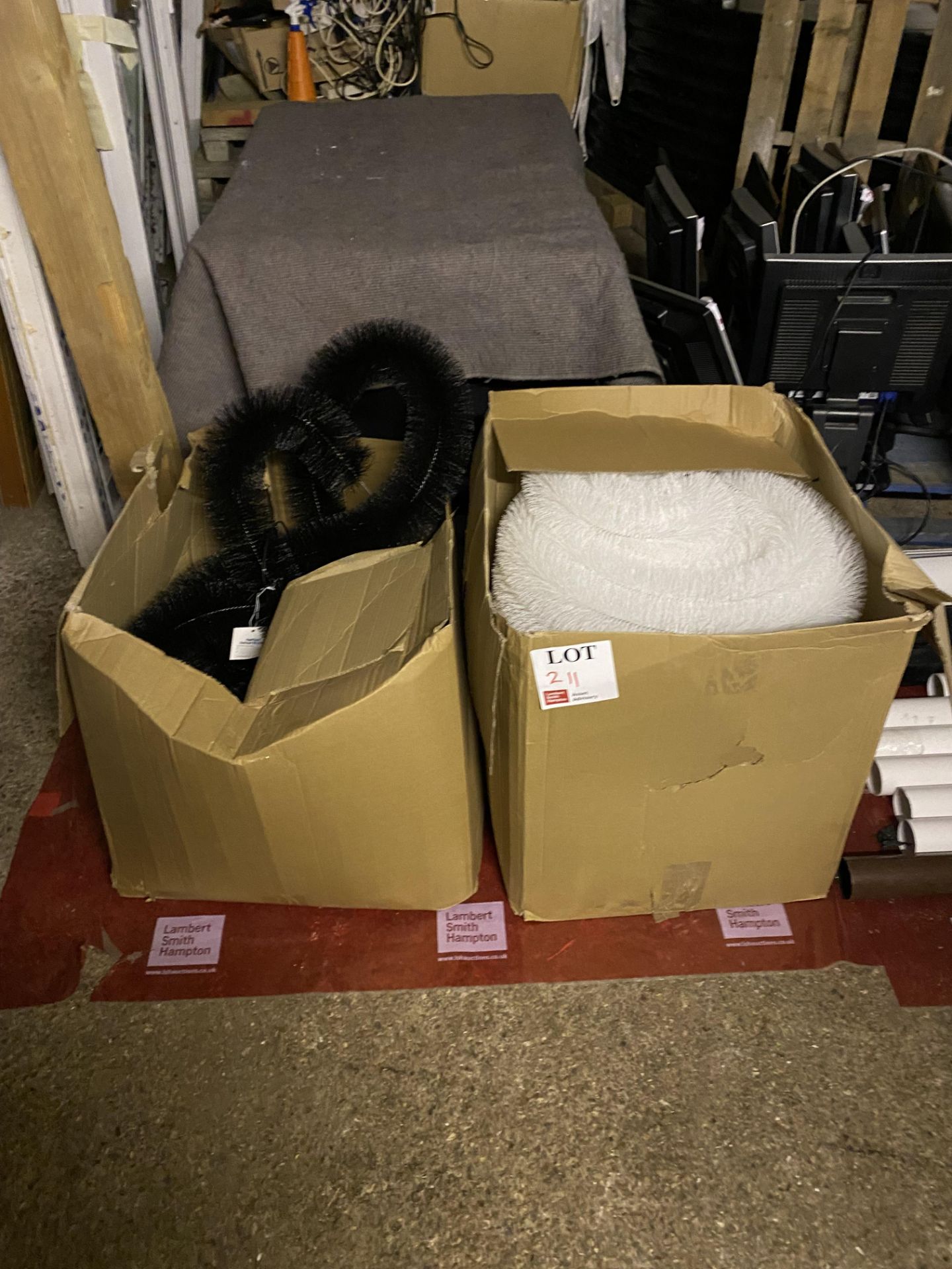 Two boxes of gutter cleaners