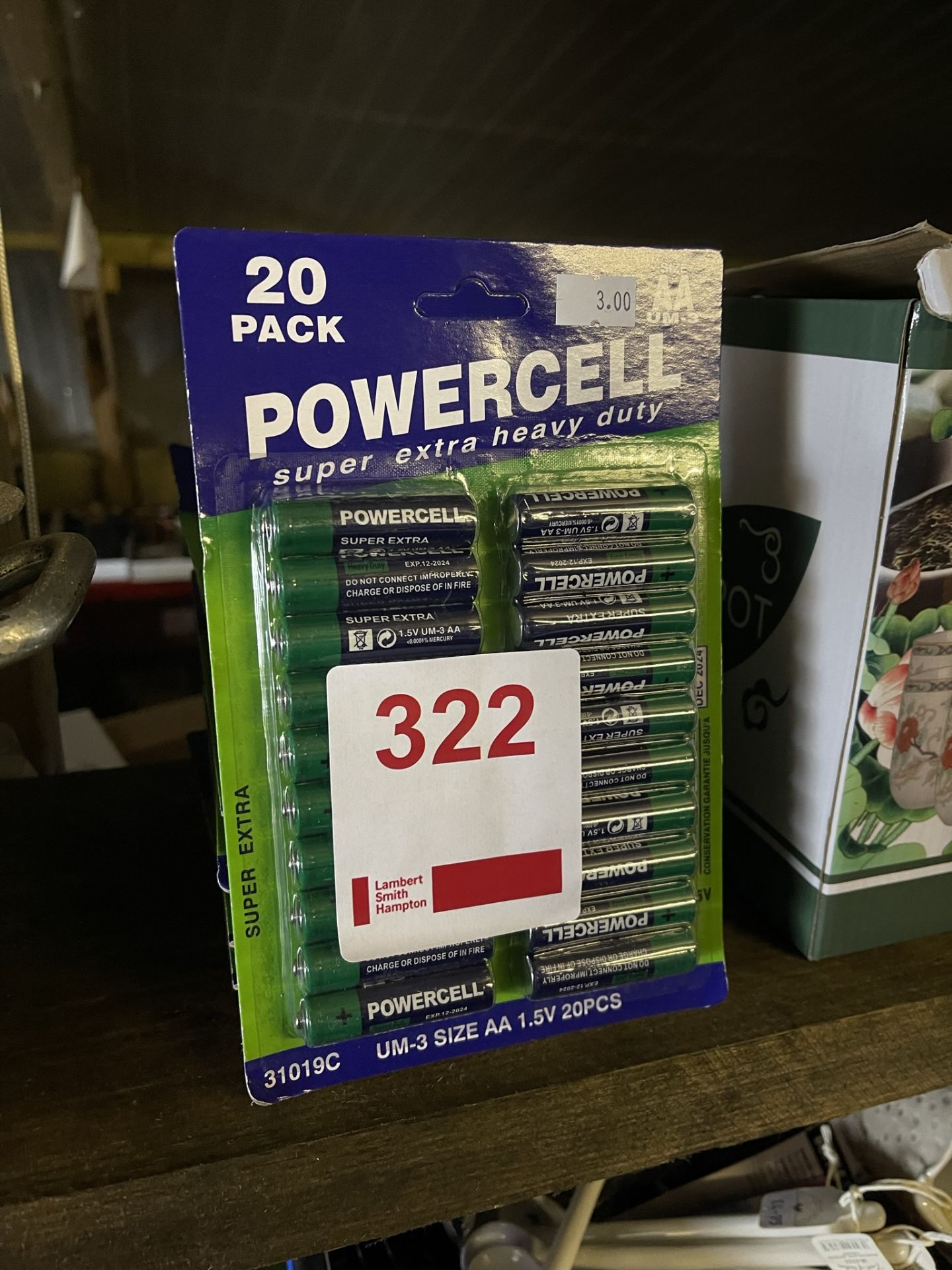 Ten pack of Powercell AA batteries