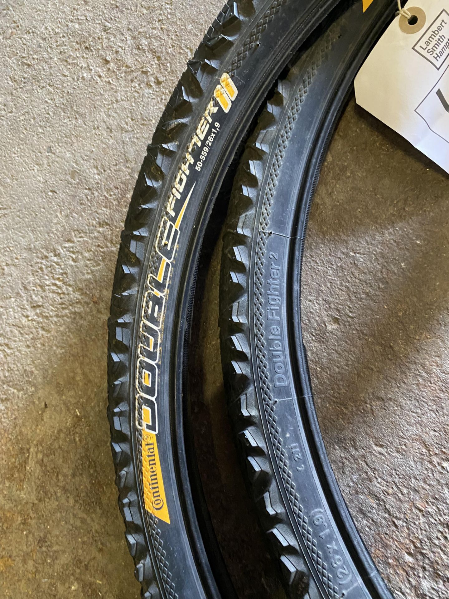 Pair of Continental Double Fighter tyres, 26 x 1.9 - Image 2 of 3