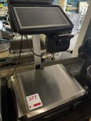 Avery Berkel XTi420 digital scale, serial no. 20390374