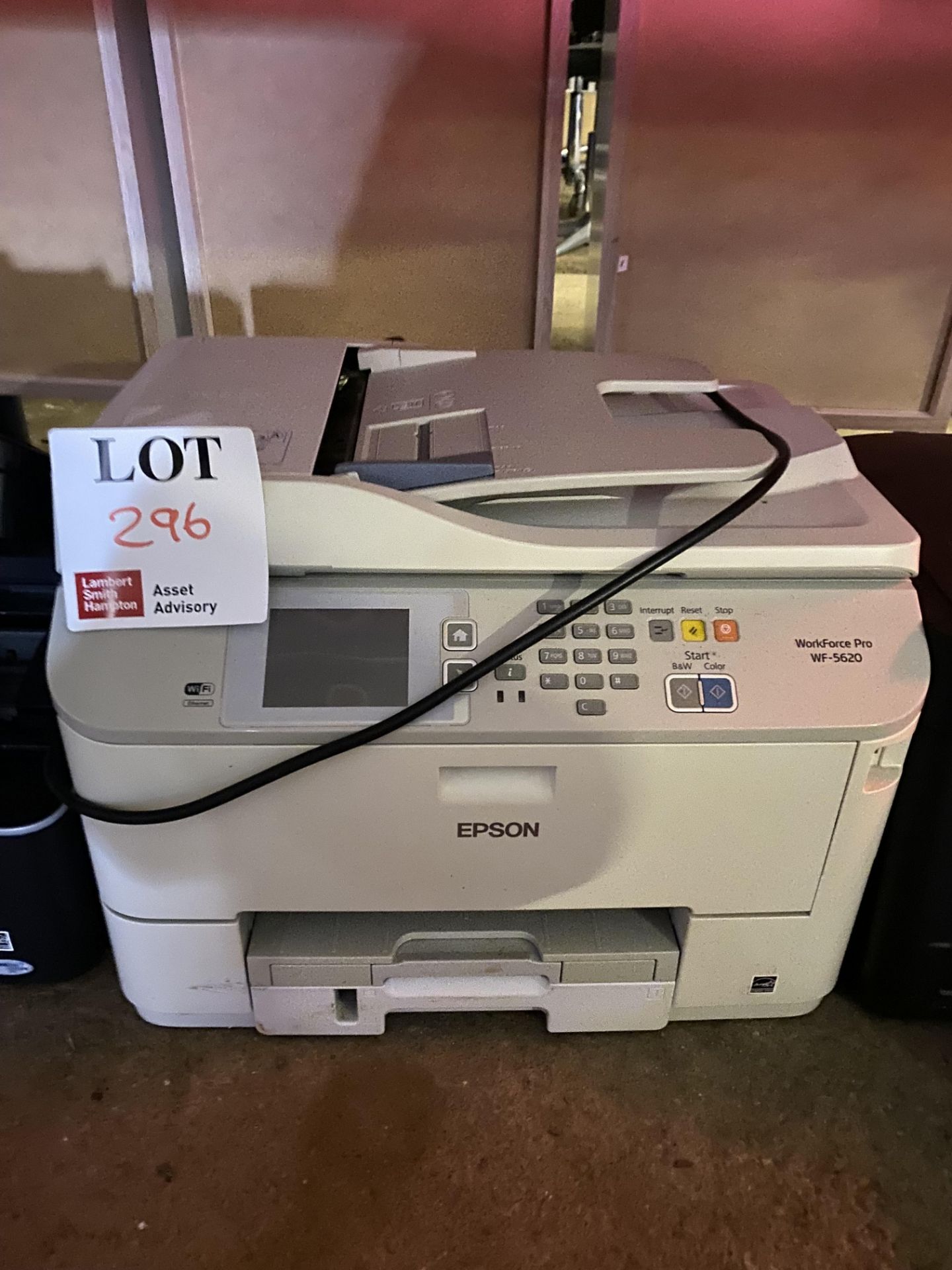 Epson Workforce Pro WF5620 printer/photocopier - Image 4 of 5
