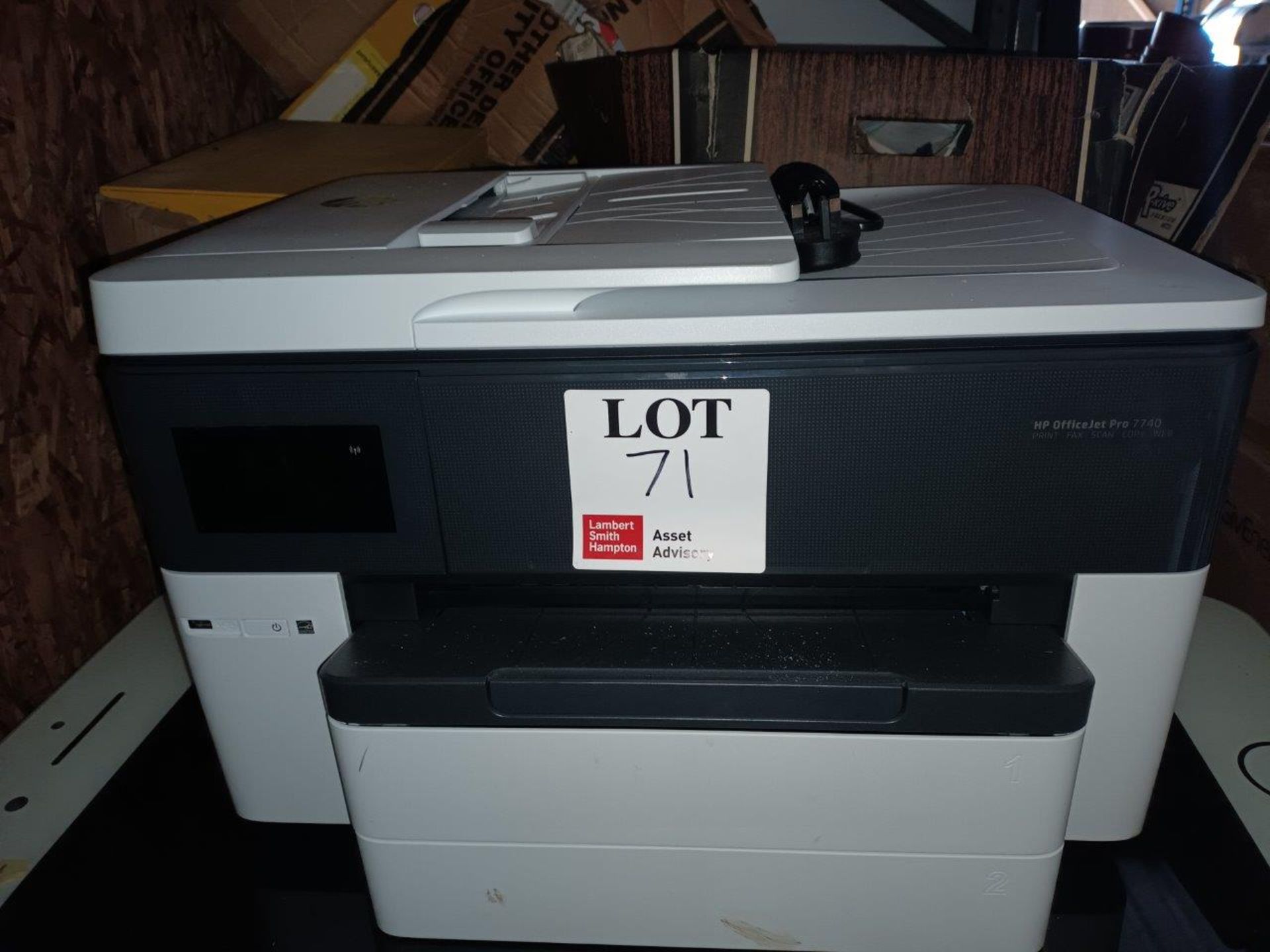 HP OfficeJet Pro 7740 printer