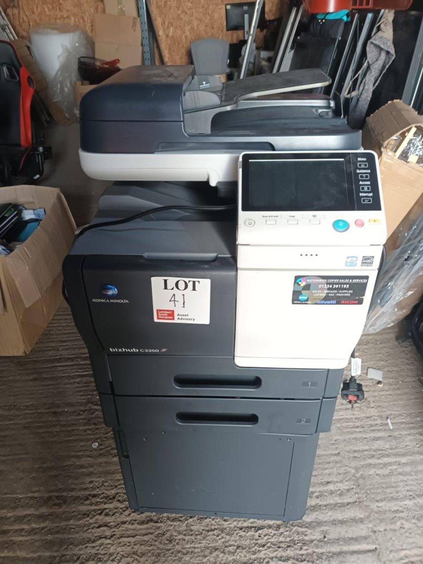 Konica Minolta Bizhub C3350 copier