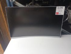 Acer ED323QUR curved LCD monitor screen (no stand)