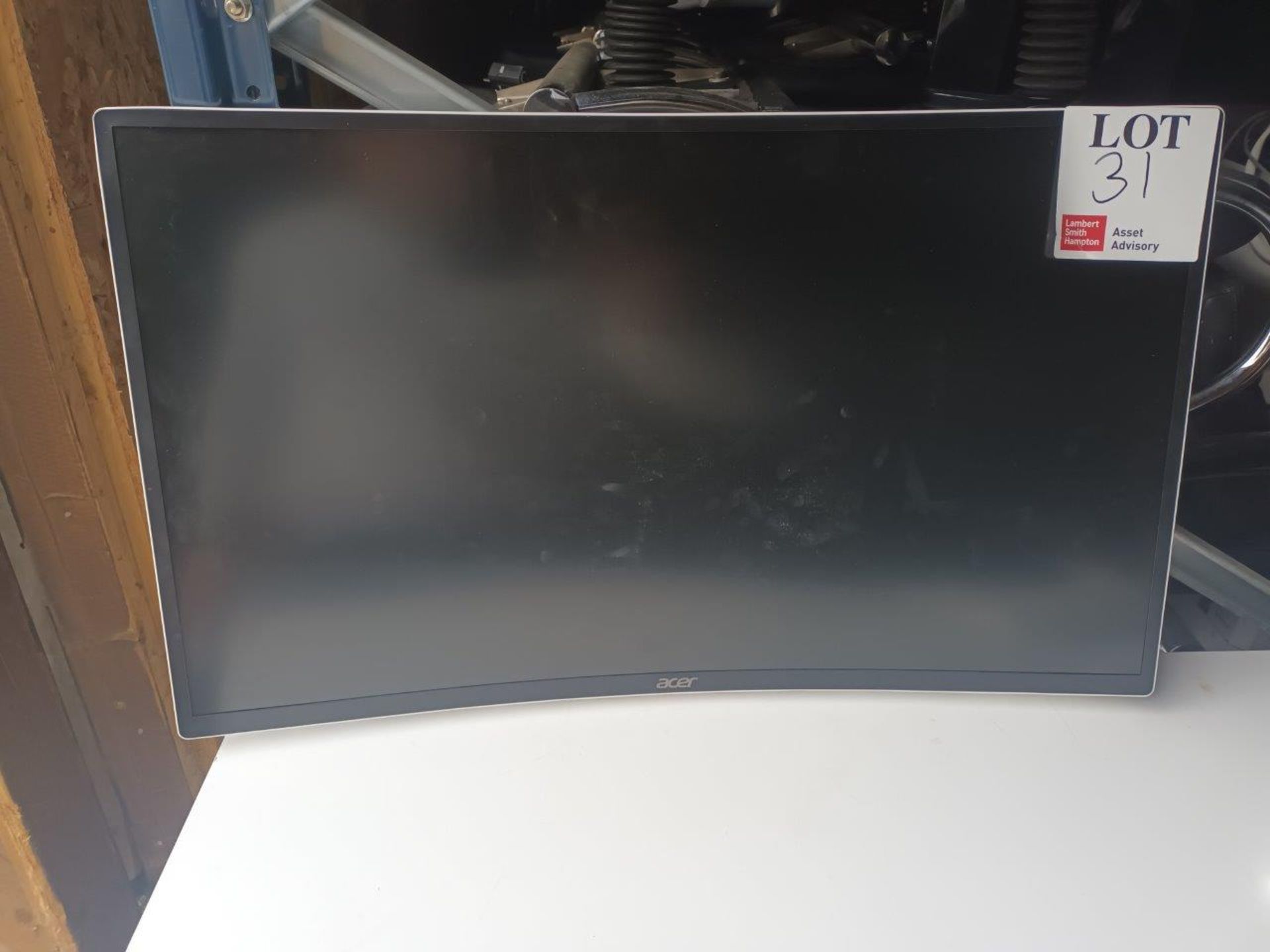 Acer EB321QUR curved LCD monitor screen (no stand)