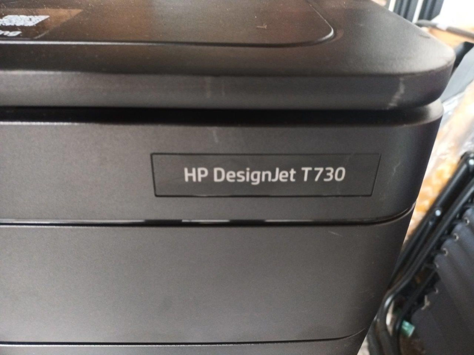 HP DesignJet T730 wide format printer - Image 3 of 4