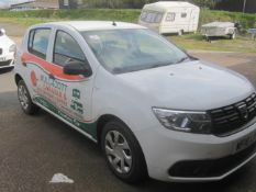 Dacia Sandero 1.0 Sce Ambiance 5 door hatchback, reg no. WF18 LPA, MOT: 28/3/23, recorded mileage