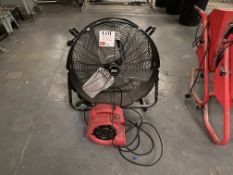 Sealey electric fan and Sealey electric air blower