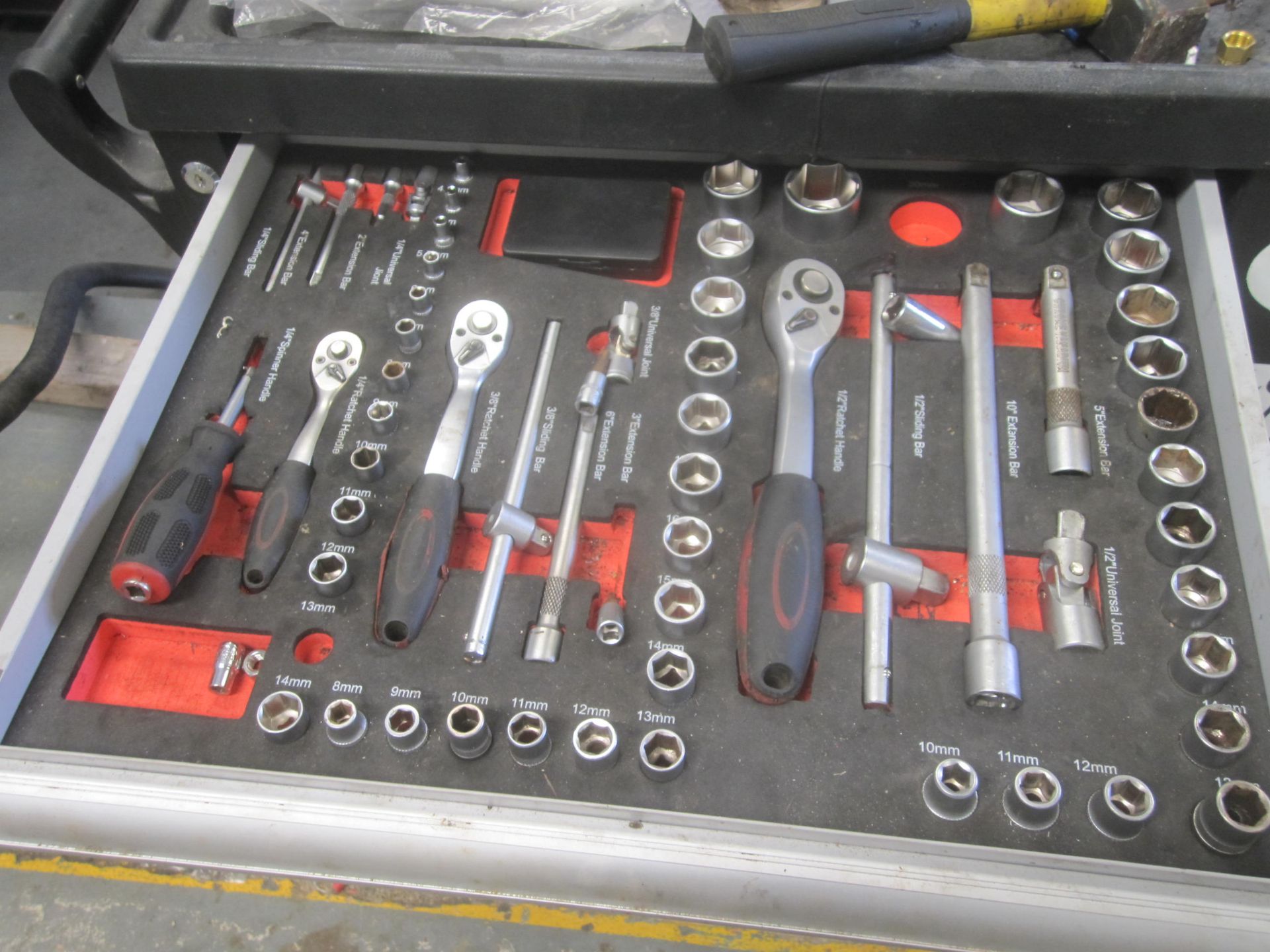 US Pro-Tools mobile tool trolley with contents of tools - Image 2 of 6