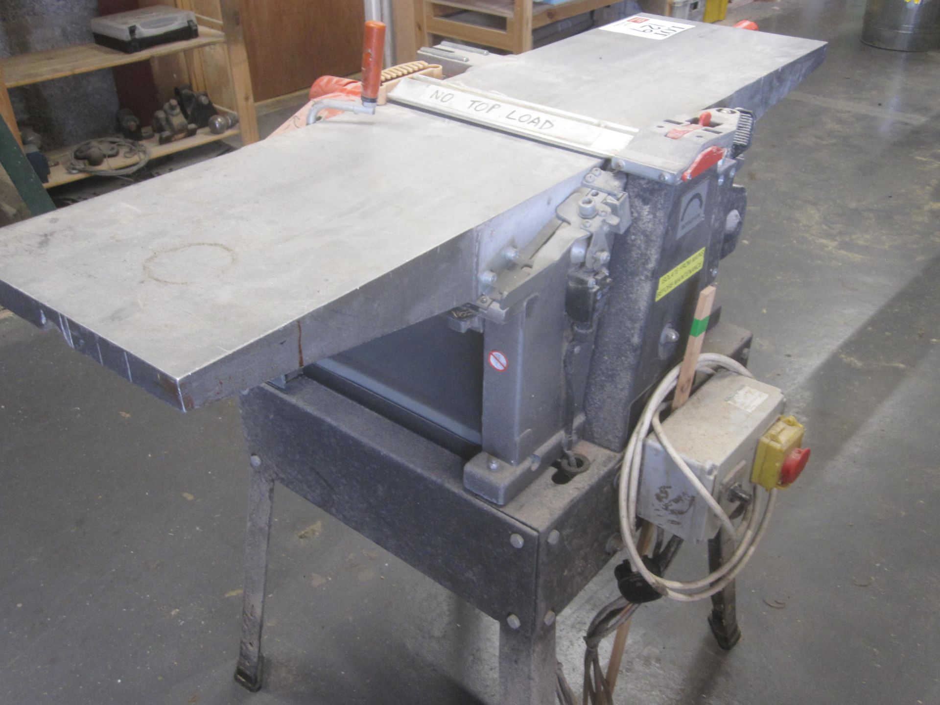 10" planer / 6" thicknesser machine, item no. 01344 (240v) - Image 2 of 5