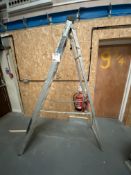 One 9-step step ladder, approx 2m / 2.5m