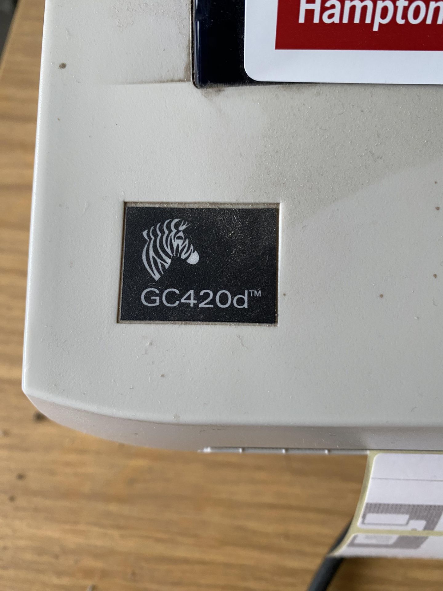 Zebra GC420d label printer, one Ibico IL-12VT laminator - Image 2 of 4