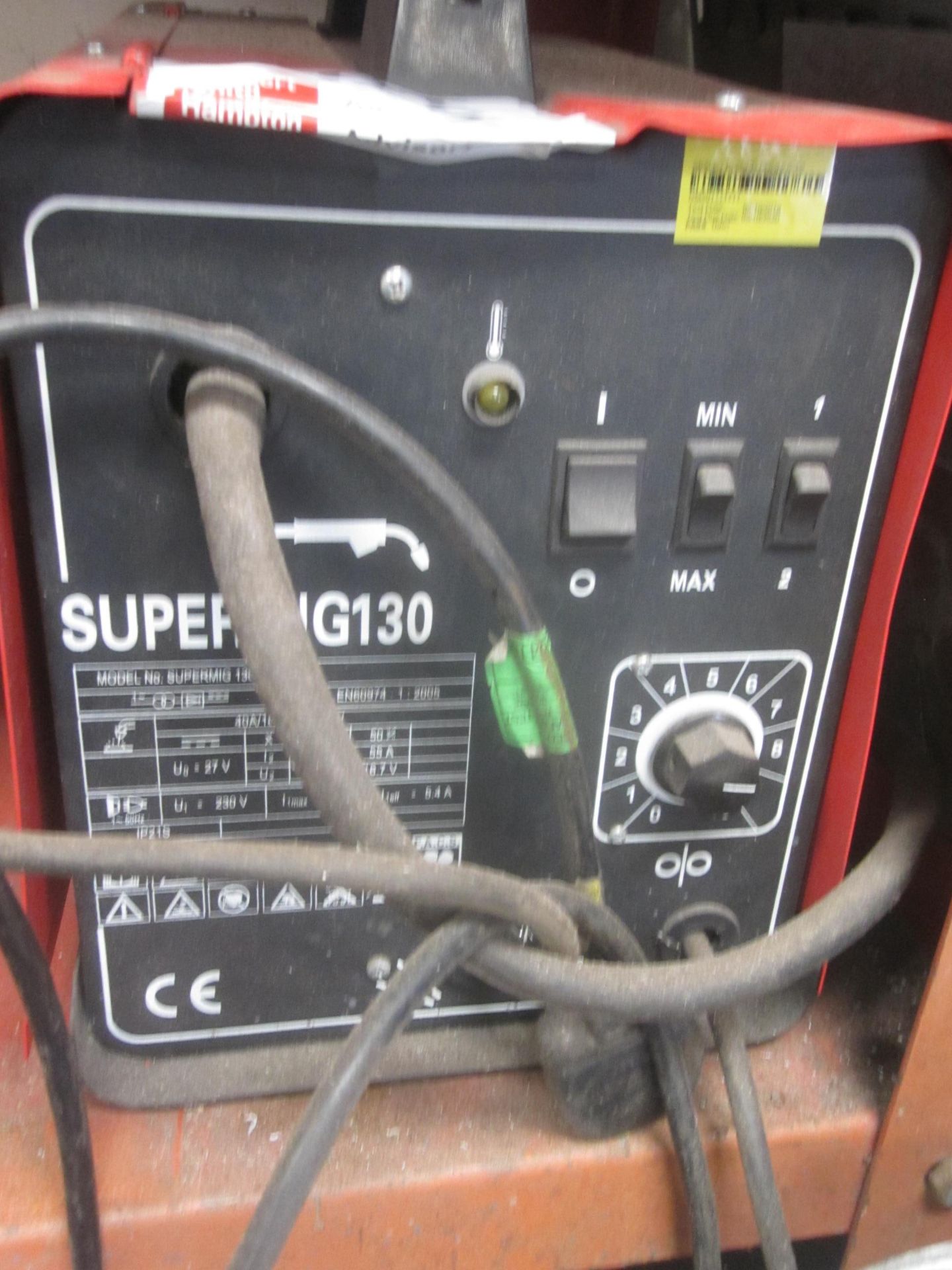 Super Mig 130 mig welder - Image 2 of 3