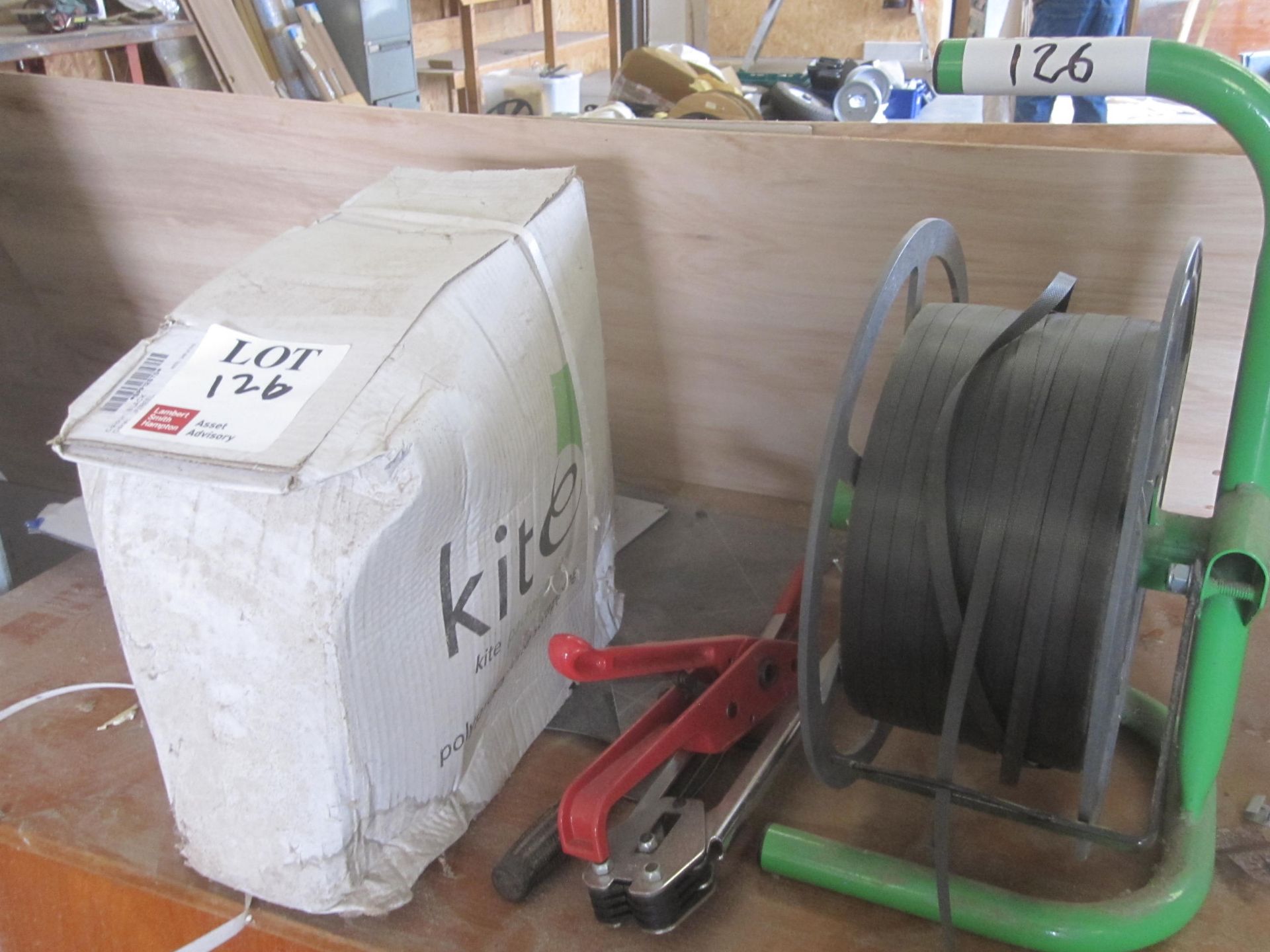 Plastic bonding kit with tools and spare reel bonding