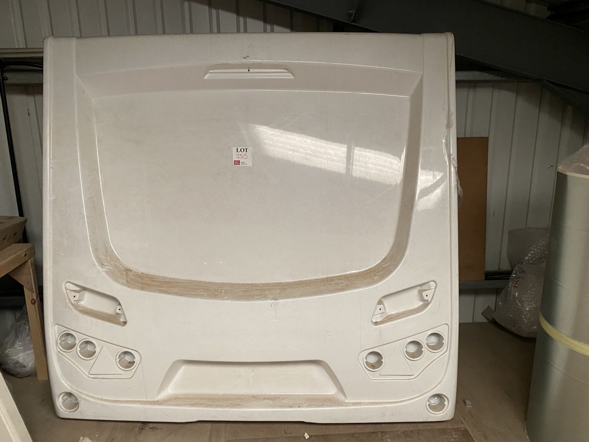 Rear motorhome panel (Model unknown, Located on second floor) (Please ensure sufficient resource /